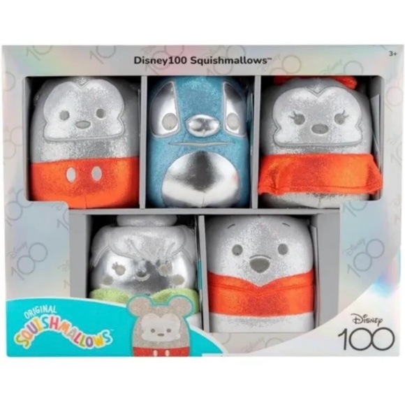 Disney's 100th anniversary Mickey, Minnie, Tinker Bell, Winnie the Pooh & Stitch - Picture 1 of 4